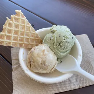 Caramel Apple &amp; Mint Chocolate Chip