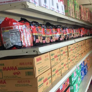 Mama, Shin noddles,mee sedap, kimchi mee, instan noodles