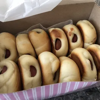 Mini Hotdog Bun half dozen (6)