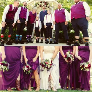 Bridal flowers &amp; arch flowers