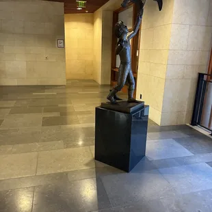 Statues on the way....