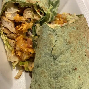 Southwestern Chicken Wrap