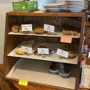 Pastries (no plastic wrap! bonus points)