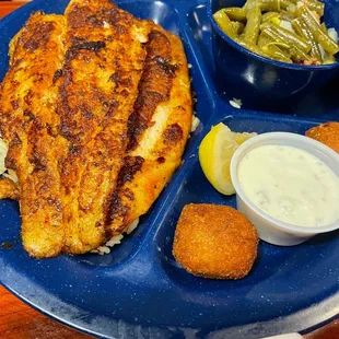 Blackened catfish