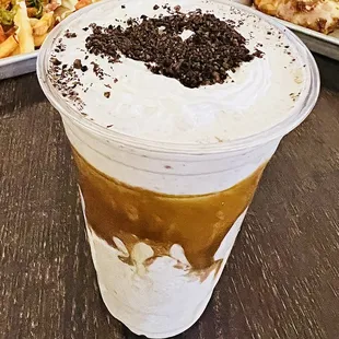 Salted Carmel Oreo shake