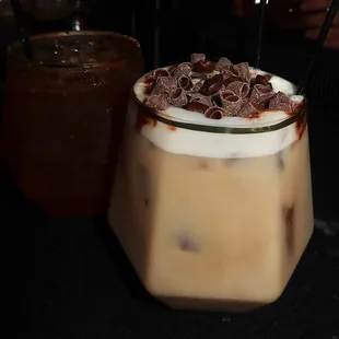 The skilled mixologists behind the bar created a stellar lineup of holiday-themed alcoholic and non-alcoholic beverages.