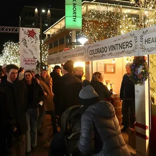 We shopped local and enjoyed festive entertainment; the market featured more than 40 vendors and a wide array of gift options.