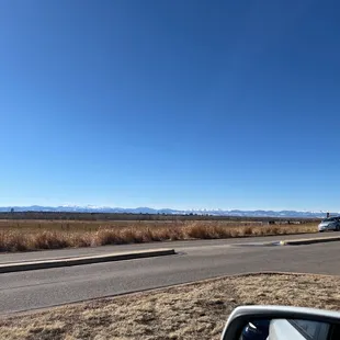 Off leash dog park area