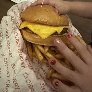 Kid's Little Cricket Burger Meal