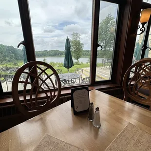 Gorgeous view from our table