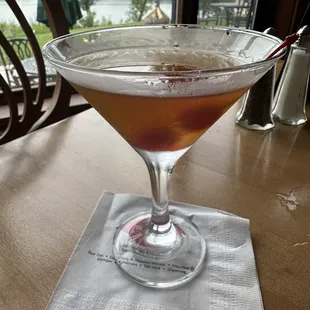 Manhattan. I think it's missing the sweet, vermouth and bitters.