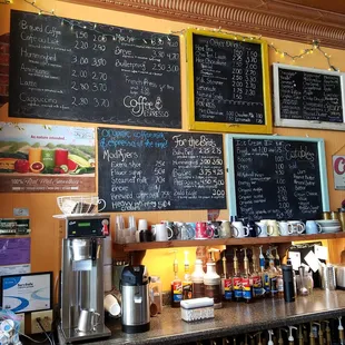 menu boards