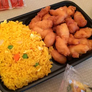 Sweet and Sweet and Sour Chicken