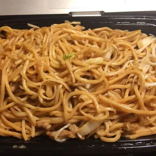 Pork lo mein!