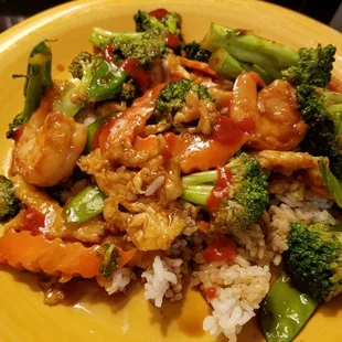 Chicken and shrimp Supreme