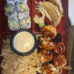 Shrimp Bento Box