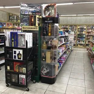 a view of a grocery store