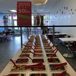 50% off on Tuesdays from 2:00-5:00pm.