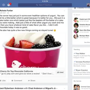 One of the best yogurt places around..