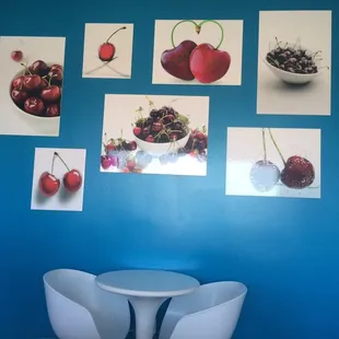 Very cute eating area inside