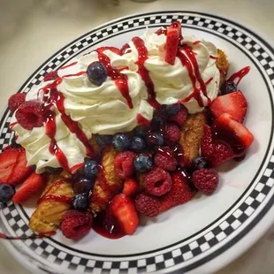 Triple Berry French Toast