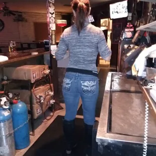 Barbara the morning Bartender