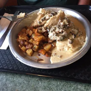 Gays age gravy and biscuits