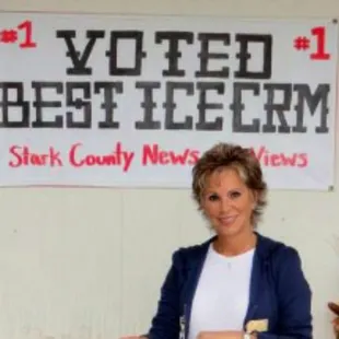 Voted best ice cream in Stark county.