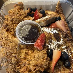 Fried Chicken and French Toast