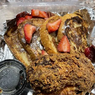 Chicken and french toast