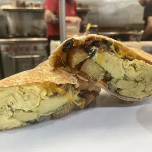 Santa Fe Breakfast Burrito