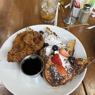 Fried Chicken and French Toast
