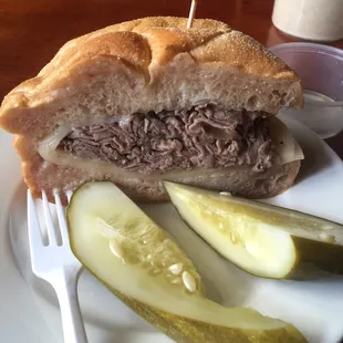 Hot Beef Sandwich