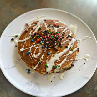 M&amp;M pancake