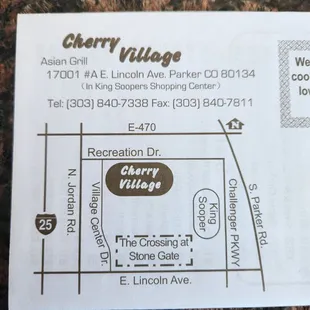 To go menu