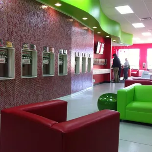 CherryBerry self-serve yogurt bar
