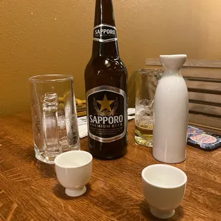 Sake Bomb time.