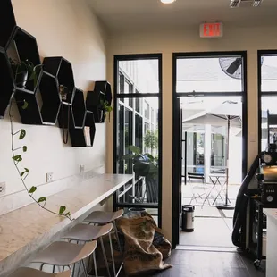 a view of a coffee shop