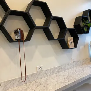 Inside wall with decor