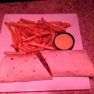 Cheeseburger wrap
