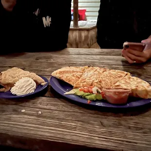 Breakfast Quesadilla, Dutch Apple Pie