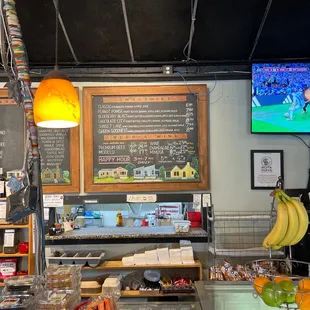Inside menu