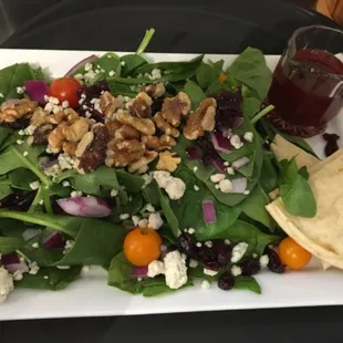 Downtown (Cranberry Spinach Salad)