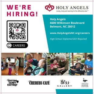 We have amazing opportunities for people with large hearts here at Holy Angels! Take a look at what careers we have available.