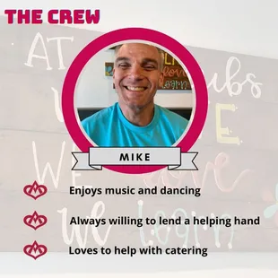 Mike &amp; crew are officially back at Cherubs Cafe. They are thrilled to see their friends &amp; customers. Please come to support the crew!