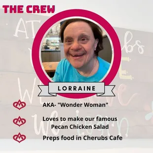 Lorraine &amp; crew are officially back at Cherubs Cafe. They are thrilled to see their friends &amp; customers. Please come to support the crew!