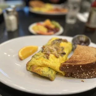 Turkey Breast omelet was delicious.