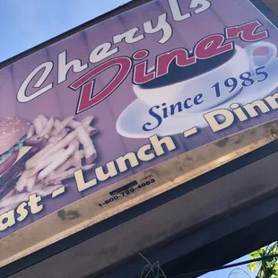 Cheryl's Diner Since 1985