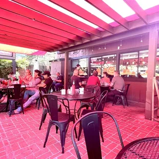 Patio dining