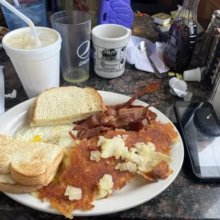 Smaller portion breakfast